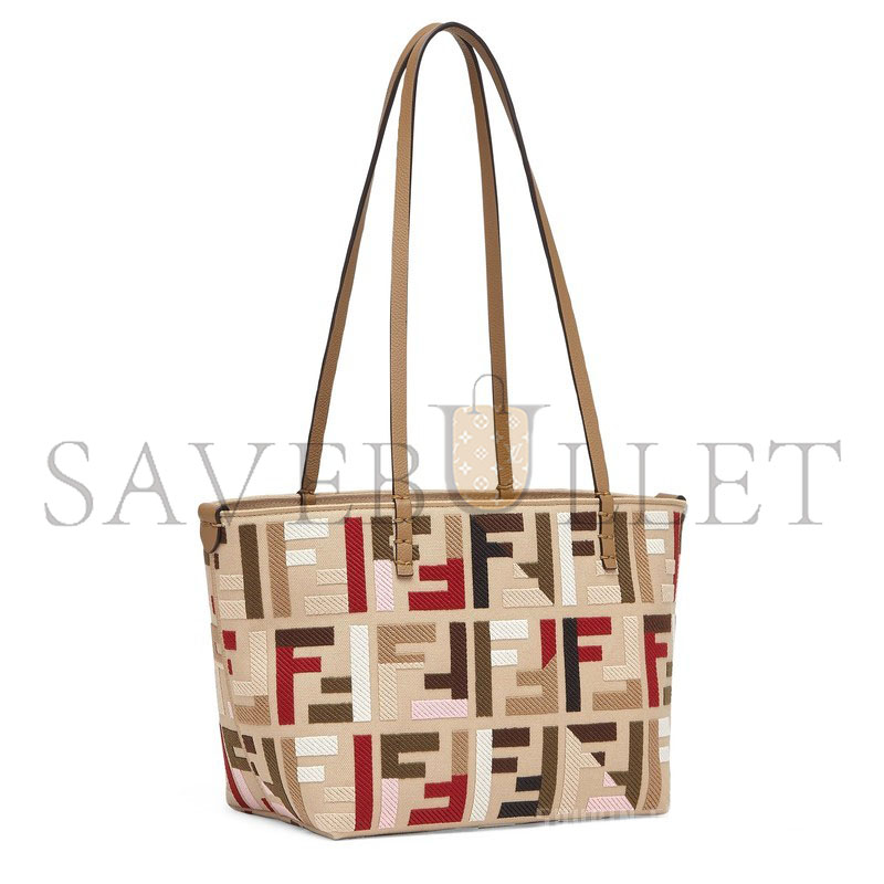 FENDI SMALL ROLL TOTE BAG 8BH424AT4AF09VT (22*18*14cm)